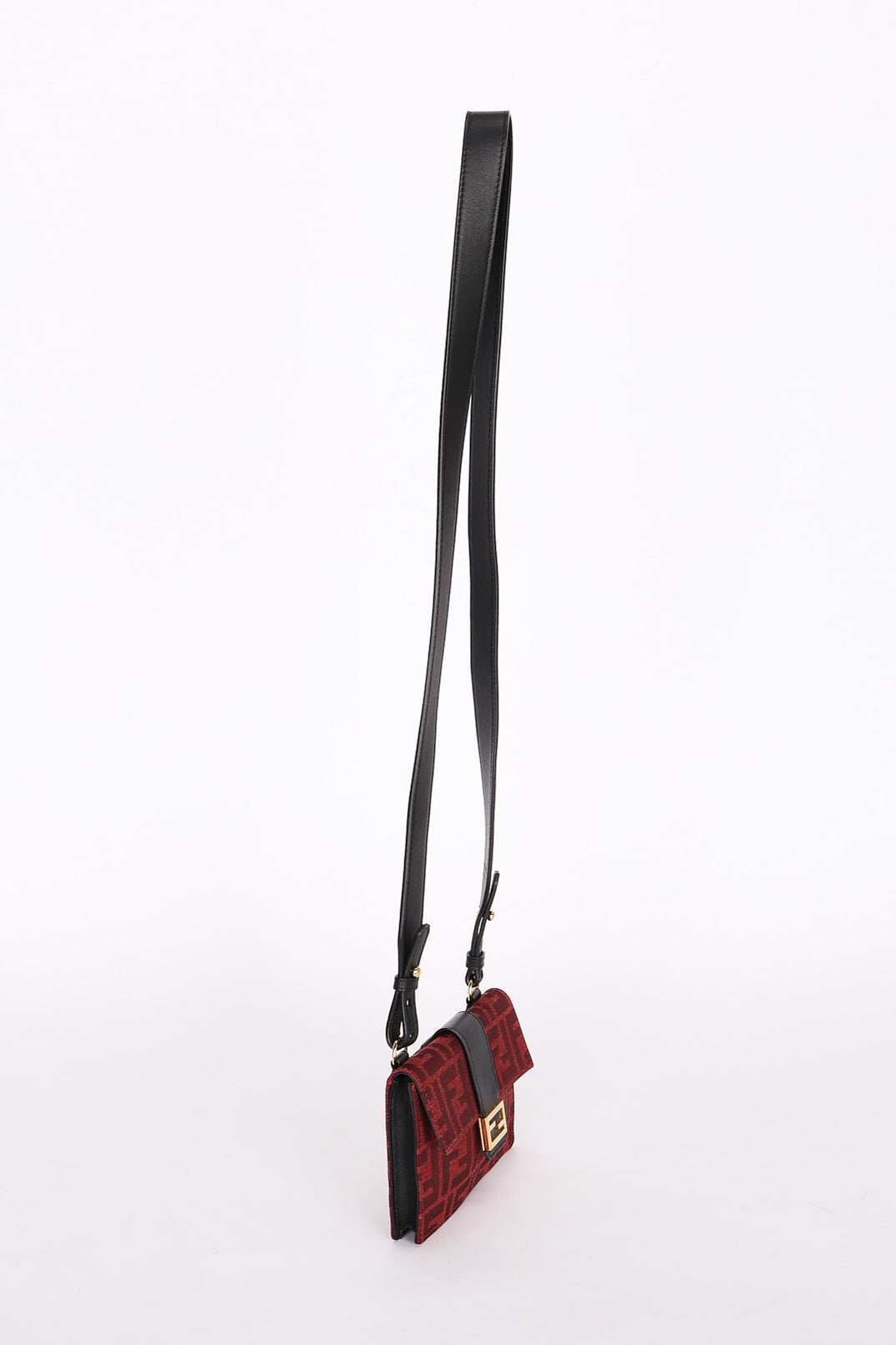 Fendi Zucca Convertible Baguette Pouch