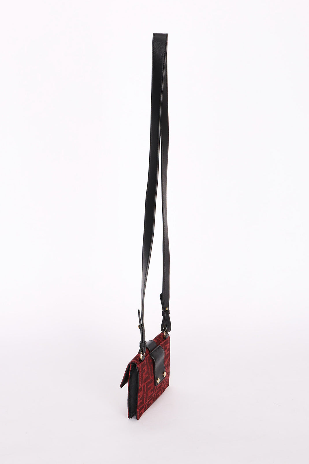 Fendi Zucca Convertible Baguette Pouch