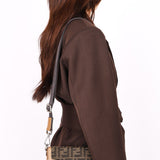 Fendi Mini Zucca Soft Trunk Baguette