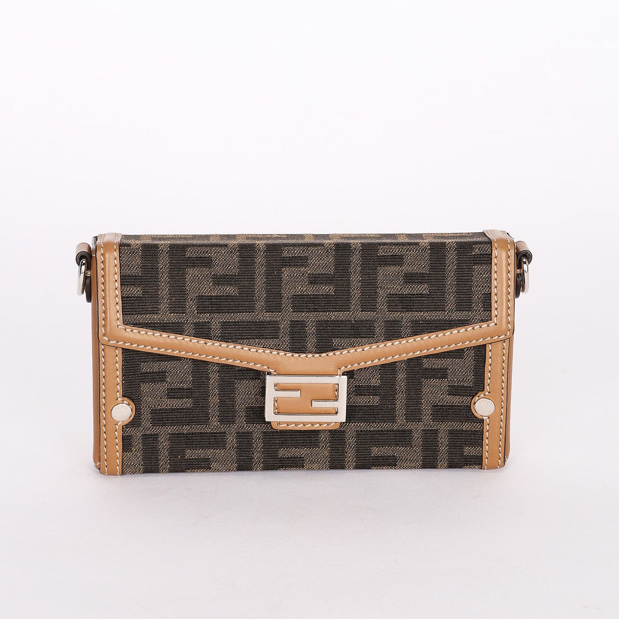 Fendi Mini Zucca Soft Trunk Baguette