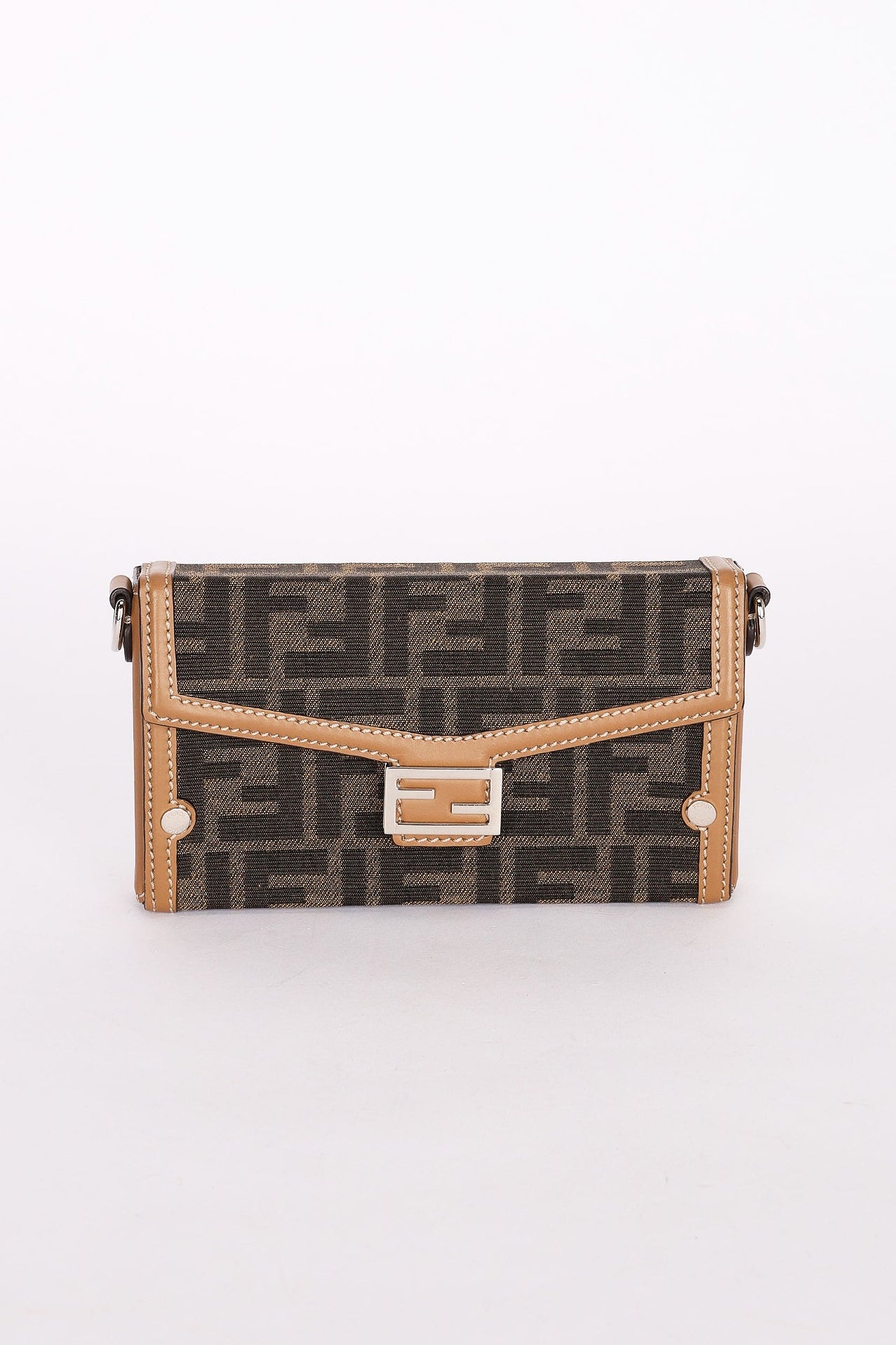 Fendi Mini Zucca Soft Trunk Baguette
