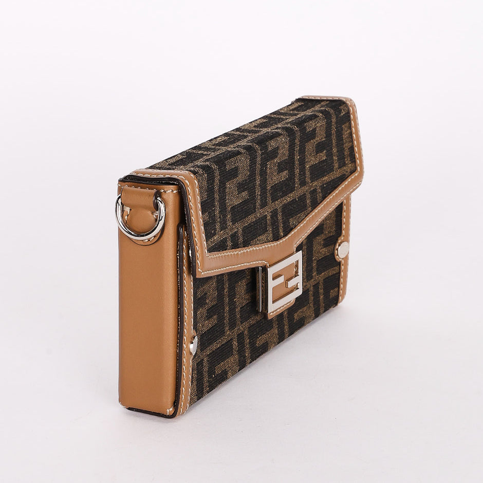 Fendi Mini Zucca Soft Trunk Baguette