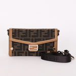 Fendi Zucca Mini Trunk Baguette Bag