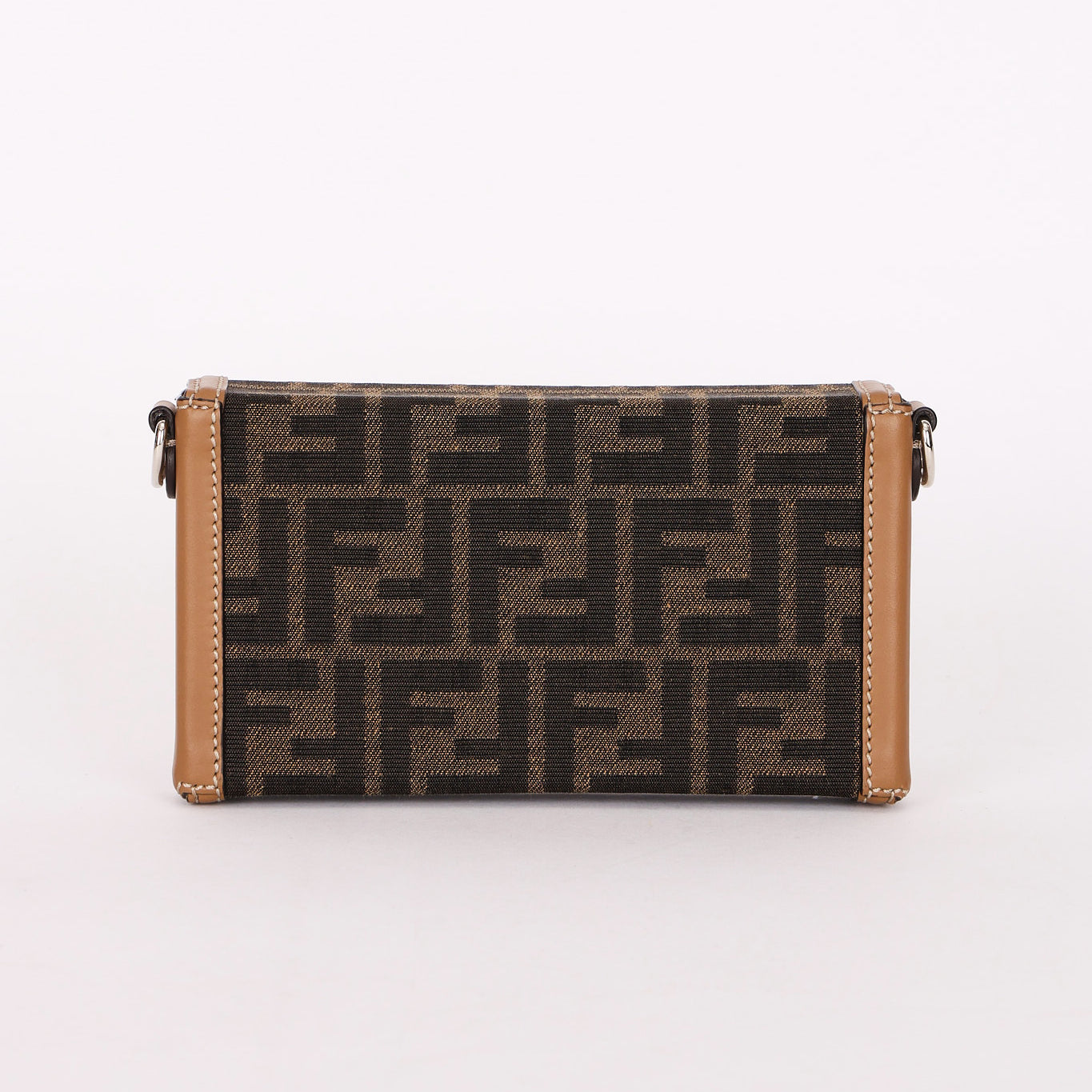 Fendi Zucca Mini Trunk Baguette Bag