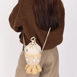 Loewe x Paula's Ibiza Fish Pouch Raffia