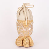 Loewe x Paula's Ibiza Fish Pouch Raffia