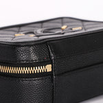 Chanel Caviar Black Filigree Crossbody Bag