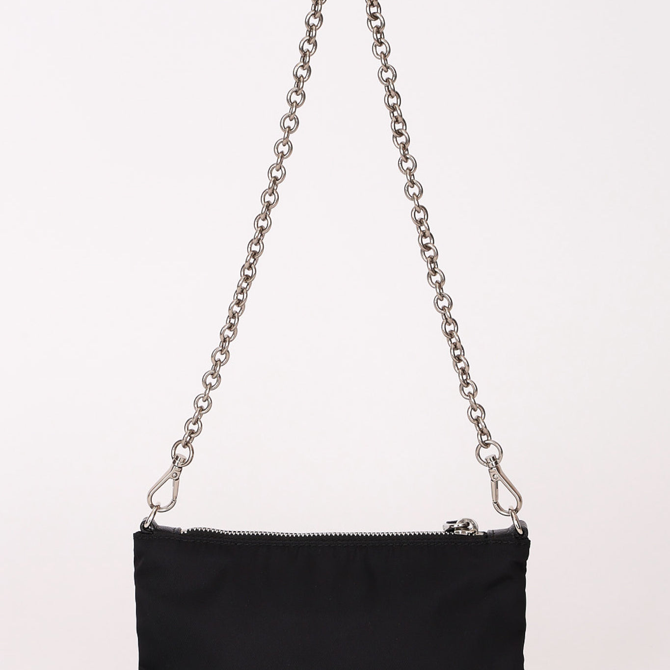 Prada Tessuto Robot Pouch with Chain