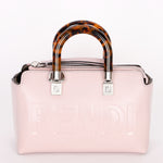 Fendi Pink Mini Boston Bag w/ Top Handle
