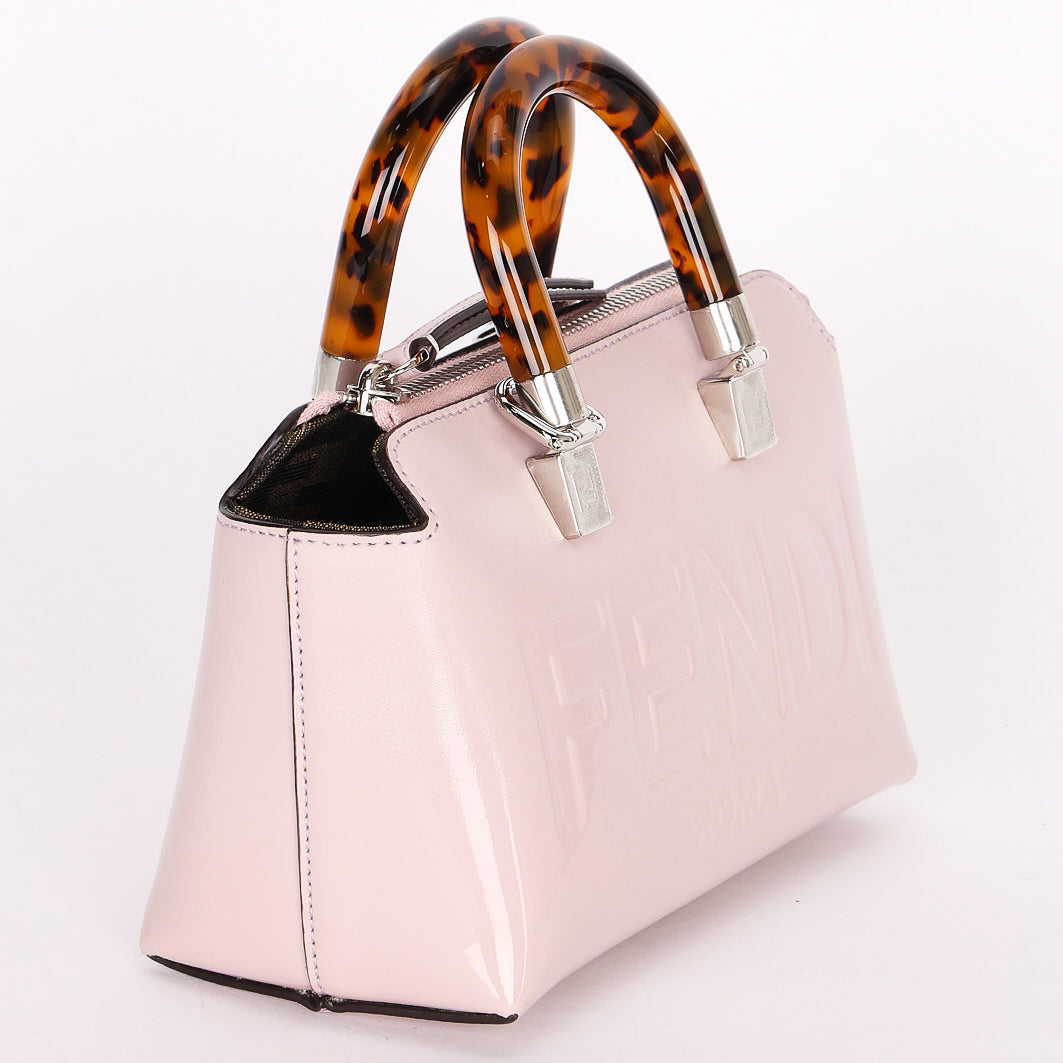 Fendi Pink Mini Boston Bag w/ Top Handle