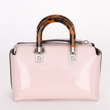 Fendi Pink Mini Boston Bag w/ Top Handle