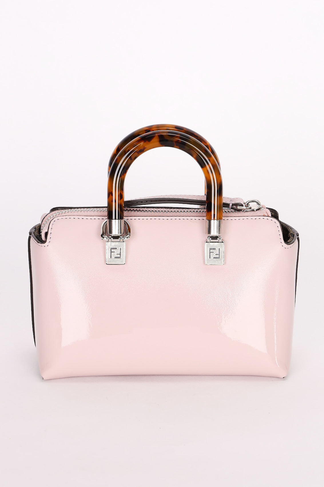 Fendi Pink Mini Boston Bag w/ Top Handle