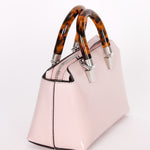 Fendi Pink Mini Boston Bag w/ Top Handle
