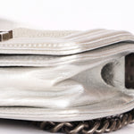 Chanel Galuchat Stingray Mini Boy Bag Silver RHW