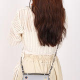 Fendi Studded Micro Double Baguette Bag