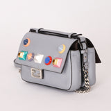 Fendi Studded Micro Double Baguette Bag