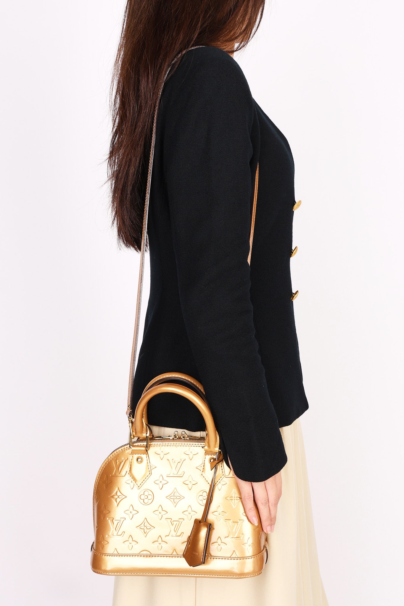 Louis Vuitton Monogram Vernis Alma BB