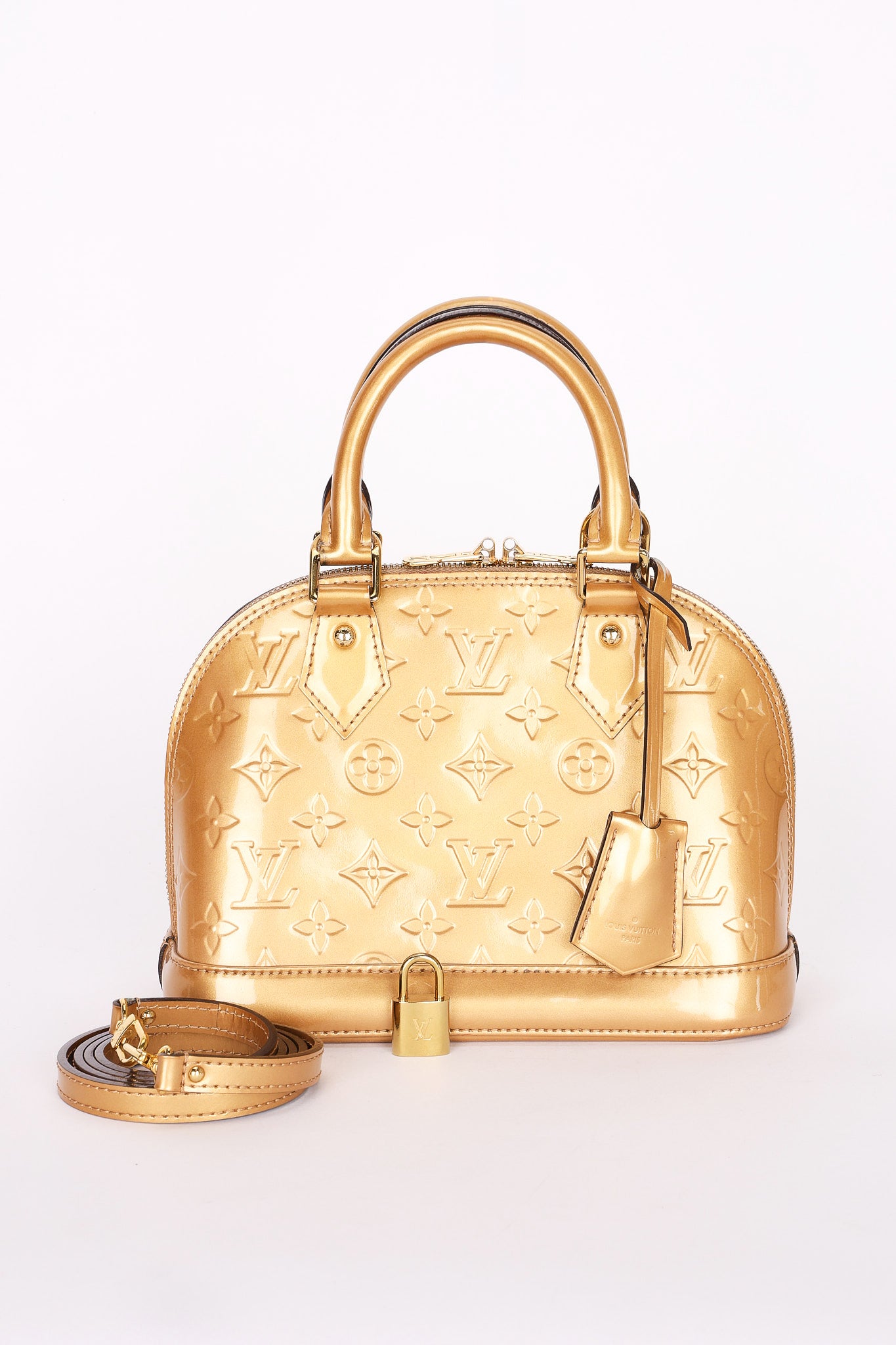 Louis Vuitton Monogram Vernis Alma BB