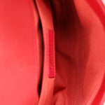 Chanel Small Boy Bag Red Lambskin AGHW