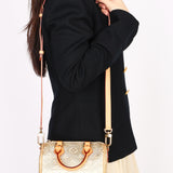 Louis Vuitton Monoglam Speedy Nano Gold