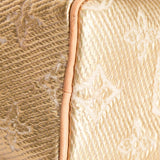 Louis Vuitton Monoglam Speedy Nano Gold