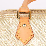 Louis Vuitton Monoglam Speedy Nano Gold