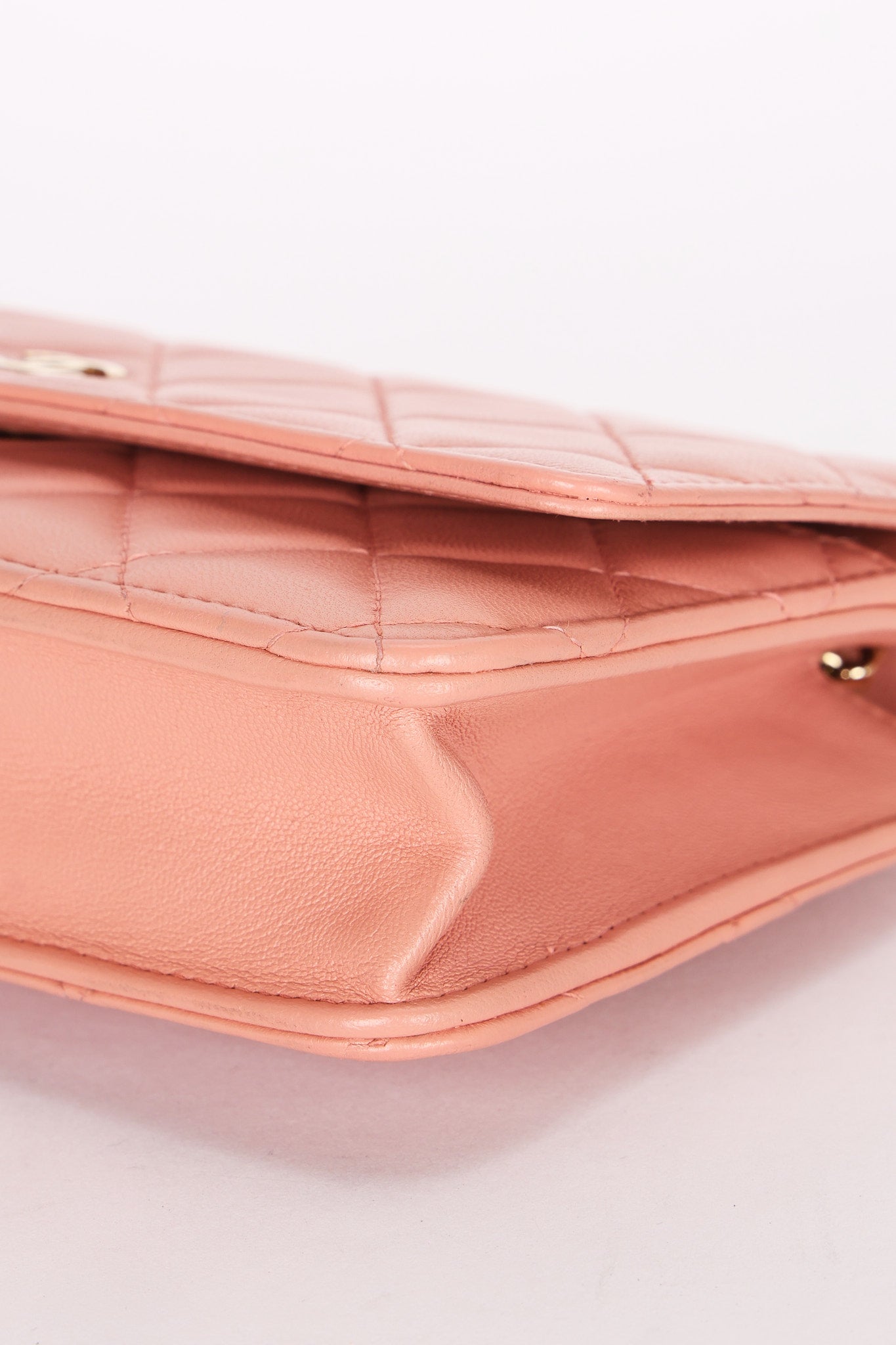 Chanel Wallet On Chain Pink Lambskin CGHW