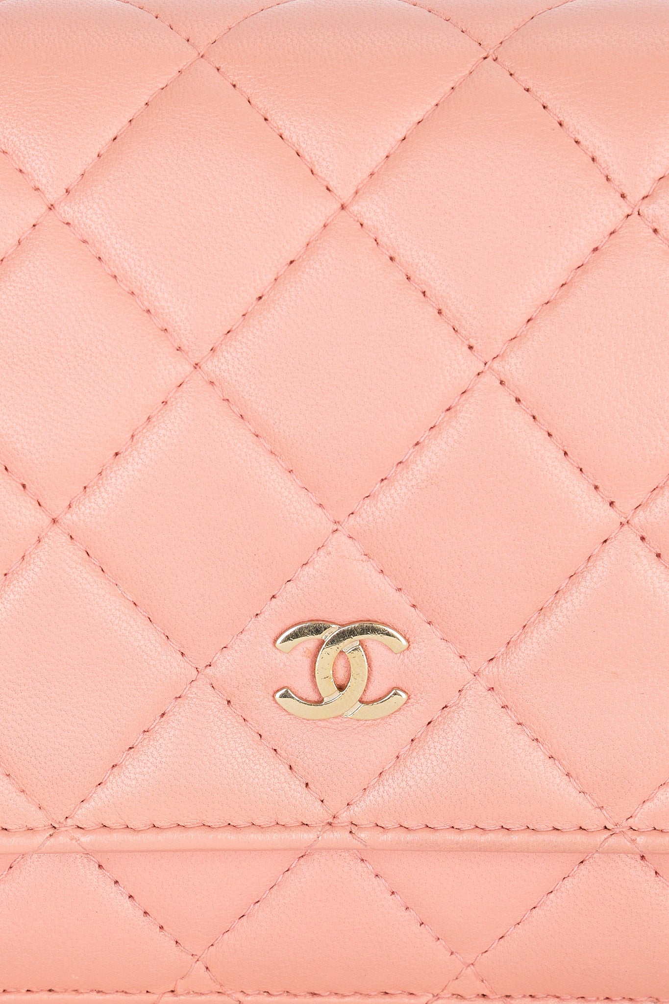 Chanel Wallet On Chain Pink Lambskin CGHW