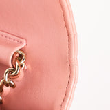 Chanel Wallet On Chain Pink Lambskin CGHW