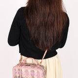 Chanel Medium Tweed Filigree Vanity Case AGHW