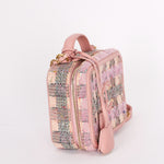 Chanel Medium Tweed Filigree Vanity Case AGHW