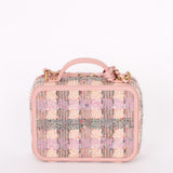 Chanel Medium Tweed Filigree Vanity Case AGHW