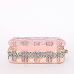 Chanel Medium Tweed Filigree Vanity Case AGHW