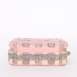 Chanel Medium Tweed Filigree Vanity Case AGHW