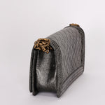 Chanel Medium Boy Bag Crackled Metallic Calfskin AGHW