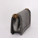 Chanel Medium Boy Bag Crackled Metallic Calfskin AGHW
