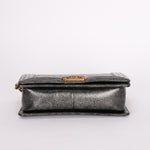Chanel Medium Boy Bag Crackled Metallic Calfskin AGHW