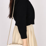Chanel Coco Casino Wallet On Chain White Caviar GHW