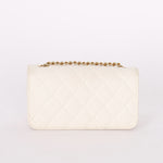 Chanel Coco Casino Wallet On Chain White Caviar GHW