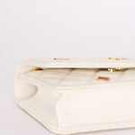 Chanel Coco Casino Wallet On Chain White Caviar GHW