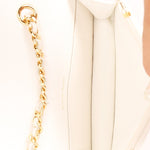 Chanel Coco Casino Wallet On Chain White Caviar GHW