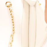 Chanel Coco Casino Wallet On Chain White Caviar GHW