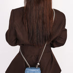 Chanel Mini Denim Camellia Sweetheart Vanity Case RHW