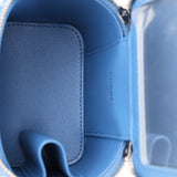 Chanel Mini Denim Camellia Sweetheart Vanity Case RHW