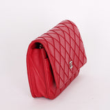 Chanel Wild Stitch Wallet on Chain Red Calfskin SHW
