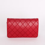 Chanel Wild Stitch Wallet on Chain Red Calfskin SHW