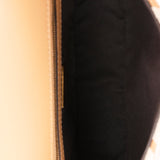 Fendi Zucca Raffia and Knit Midi Baguette GHW