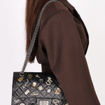 Chanel 2.55 Reissue 255 Lucky Charms Double Flap Black Calfskin RHW
