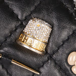 Chanel 2.55 Reissue 255 Lucky Charms Double Flap Black Calfskin RHW