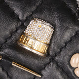 Chanel 2.55 Reissue 255 Lucky Charms Double Flap Black Calfskin RHW